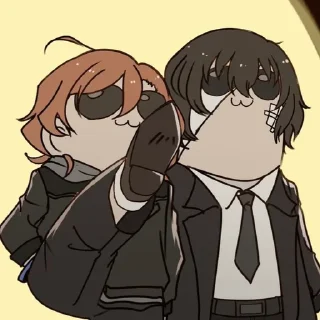 👊-BSD @Toji_sama, Telegram Sticker