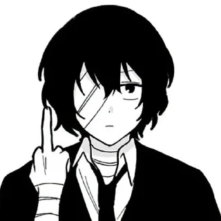 🖕-BSD @Toji_sama, Telegram Sticker