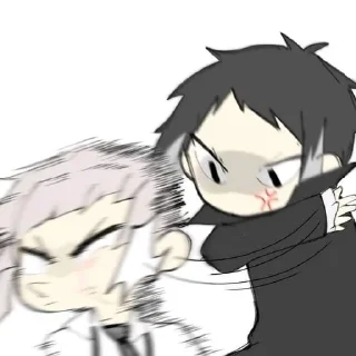 👊-BSD @Toji_sama, Telegram Sticker