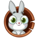🙂-Boo the Bunny, Telegram Sticker
