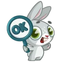 👍-Boo the Bunny, Telegram Sticker