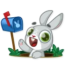 👋-Boo the Bunny, Telegram Sticker
