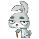 👴-Boo the Bunny, Telegram Sticker