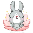 🙏-Boo the Bunny, Telegram Sticker