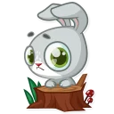 😟-Boo the Bunny, Telegram Sticker