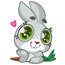 💗-Boo the Bunny, Telegram Sticker