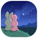 💏-Bunny Rosy, Telegram Sticker