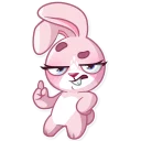 👸-Bunny Rosy, Telegram Sticker