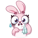 😥-Rosy Bunny, Telegram Sticker