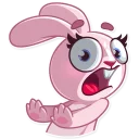 ✋-Rosy Bunny, Telegram Sticker