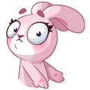 😕-Rosy Bunny, Telegram Sticker