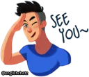 🖐-English Chatz, Telegram Sticker