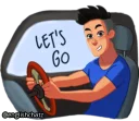 🚗-English Chatz, Telegram Sticker