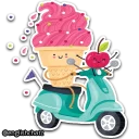 🍦-English Chatz, Telegram Sticker