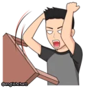 😠-English Chatz, Telegram Sticker