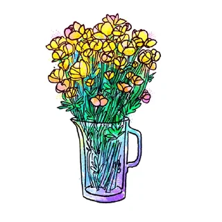 ☺️-Cakes And Flowers, Telegram Sticker