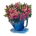 😍-Cakes And Flowers, Telegram Sticker