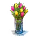 💐-Cakes And Flowers, Telegram Sticker