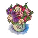 ❤-Cakes And Flowers, Telegram Sticker