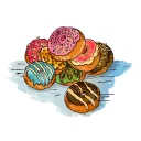 😳-Cakes And Flowers, Telegram Sticker