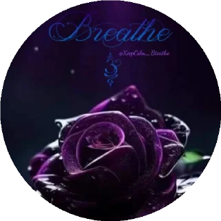 💐-@Breathe_Peace, Telegram Sticker