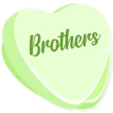 🤛-Candy Hearts -Friends, Telegram Sticker