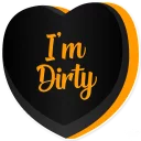🍄-Candy Hearts -Naughty, Telegram Sticker