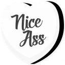 💯-Candy Hearts -Naughty, Telegram Sticker