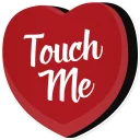 👇-Candy Hearts -Naughty, Telegram Sticker