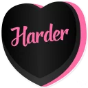 🐇-Candy Hearts -Naughty, Telegram Sticker