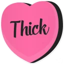 🥔-Candy Hearts -Naughty, Telegram Sticker