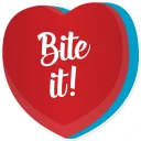 🌭-Candy Hearts -Naughty, Telegram Sticker
