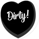 🍄-Candy Hearts -Naughty, Telegram Sticker