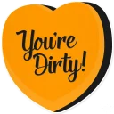 💩-Candy Hearts -Naughty, Telegram Sticker