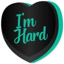 💪-Candy Hearts -Naughty, Telegram Sticker