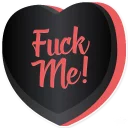 👌-Candy Hearts -Naughty, Telegram Sticker