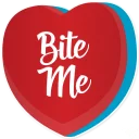 🍪-Candy Hearts -Naughty, Telegram Sticker
