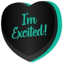 🙃-Candy Hearts -Naughty, Telegram Sticker