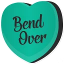 ↘️-Candy Hearts -Naughty, Telegram Sticker