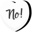 🚫-Candy Hearts -Naughty, Telegram Sticker