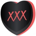 ✖️-Candy Hearts -Naughty, Telegram Sticker