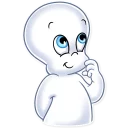 🤔-Casper, Telegram Sticker