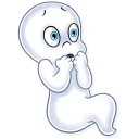 😨-Casper, Telegram Sticker