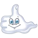 👍-Casper, Telegram Sticker