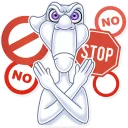 🙅‍♂️-Casper, Telegram Sticker