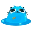 😭-Cat2O, Telegram Sticker