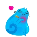 😘-Cat2O, Telegram Sticker