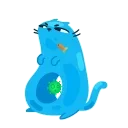 🦠-Cat2O, Telegram Sticker
