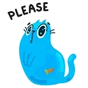 🥺-Cat2O, Telegram Sticker