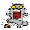 💩-Cat Line, Telegram Sticker